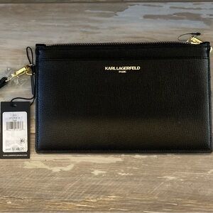 Karl Lagerfeld Paris wrist clutch